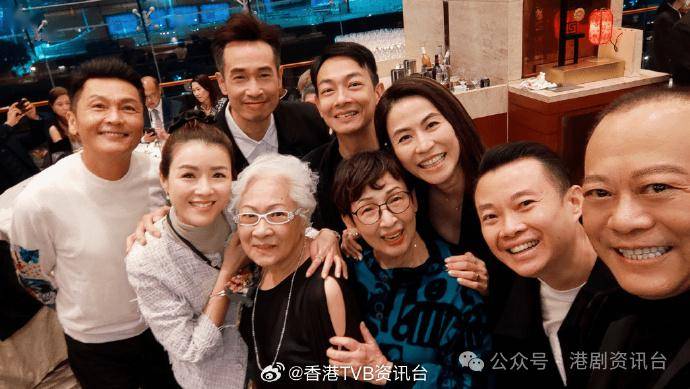 除了契妈韩马利与老公杜燕歌外,更有多位视帝视后宣萱,江美仪.