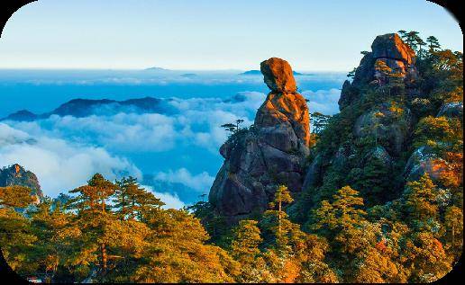 江西上饶十大名山图片