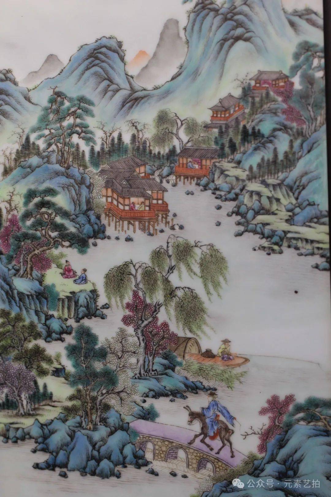 瓷板画绘画艺术和陶瓷艺术的完美结合