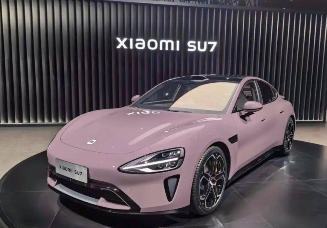 【新机】上市在即,网友自制小米汽车樱花粉配色