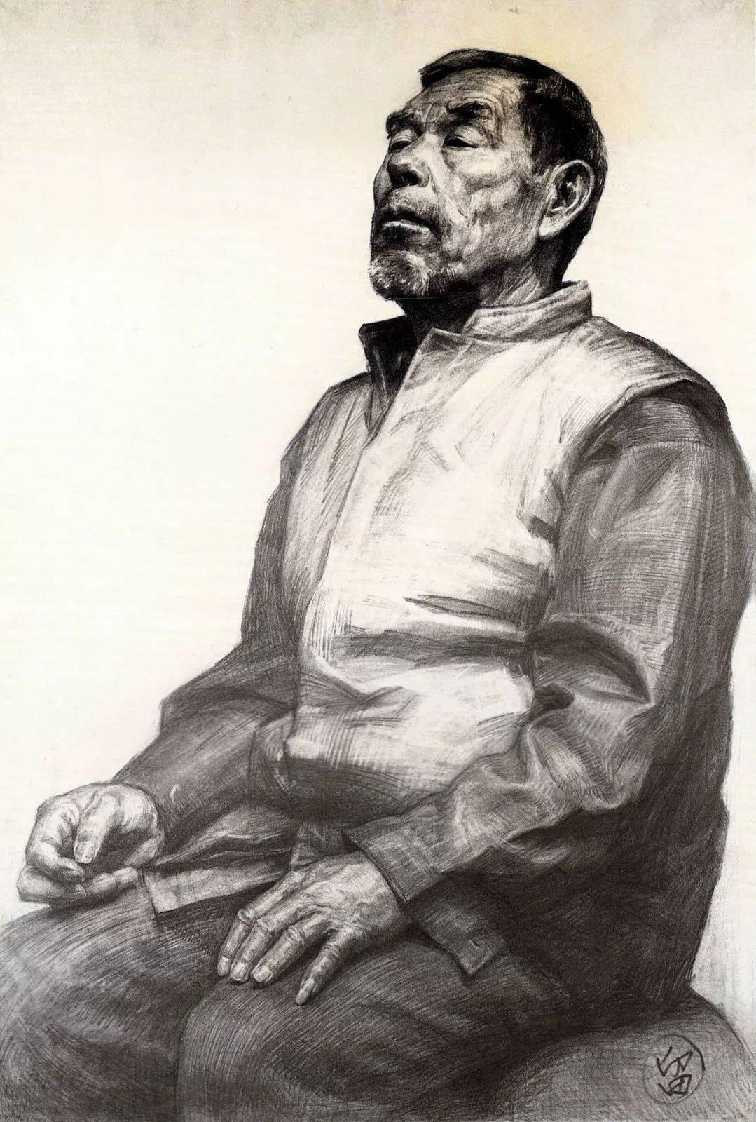 123幅 央美附中留校人像素描集