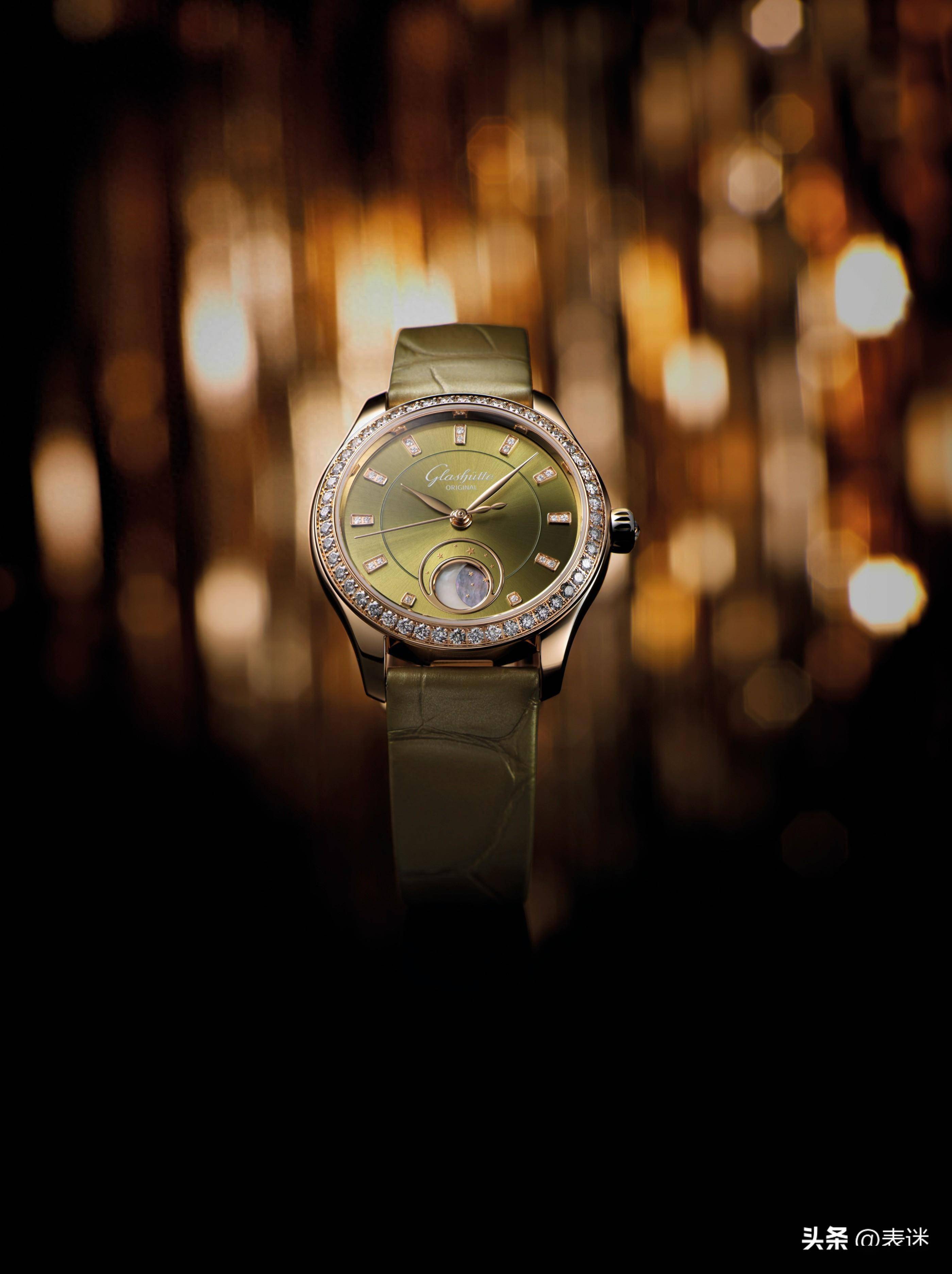 格拉苏蒂原创推出serenadeluna小夜曲月相腕表