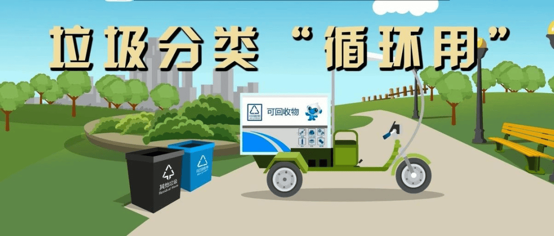 【环保科普】生活垃圾分类小知识_进行_回收_循环