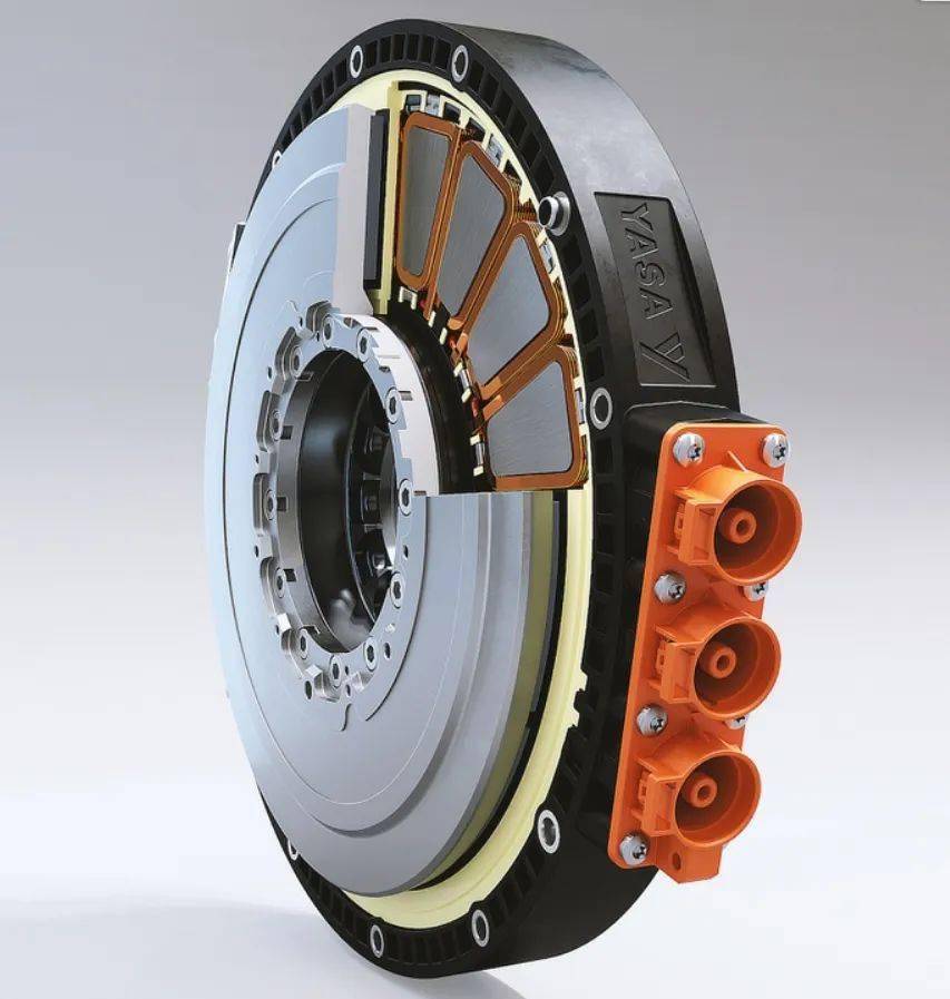 汽车电机的未来?轴向磁通技术,西瓜重量的电机可以产生300马力!