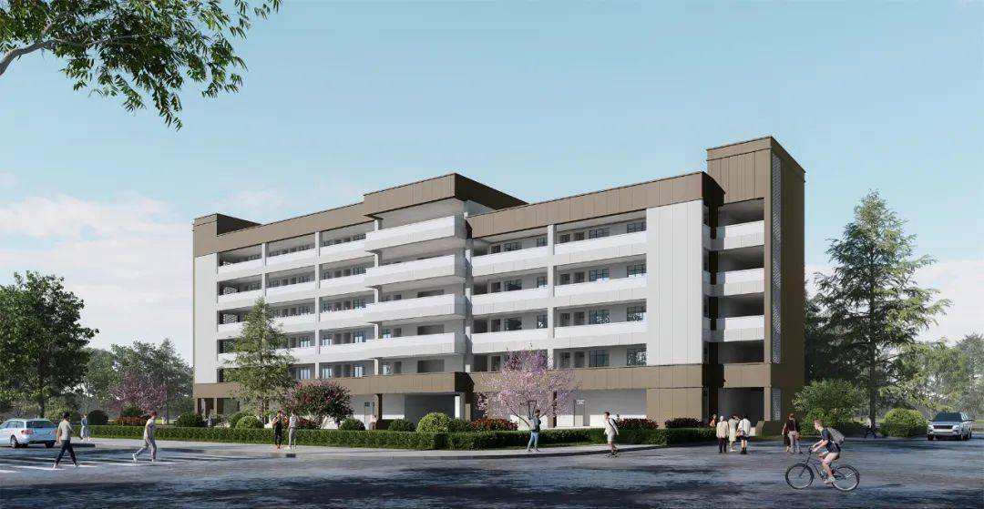 6月底投入使用海安中学新教学楼