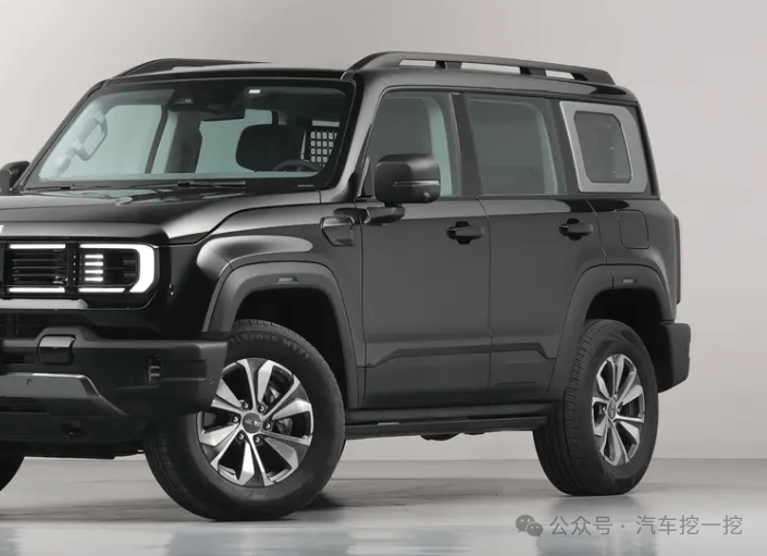 bj40的设计延续了北汽家族的风格,并融入了时尚元素.