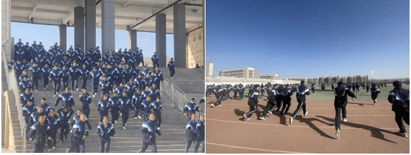 固原市五原中学开展消防应急演练