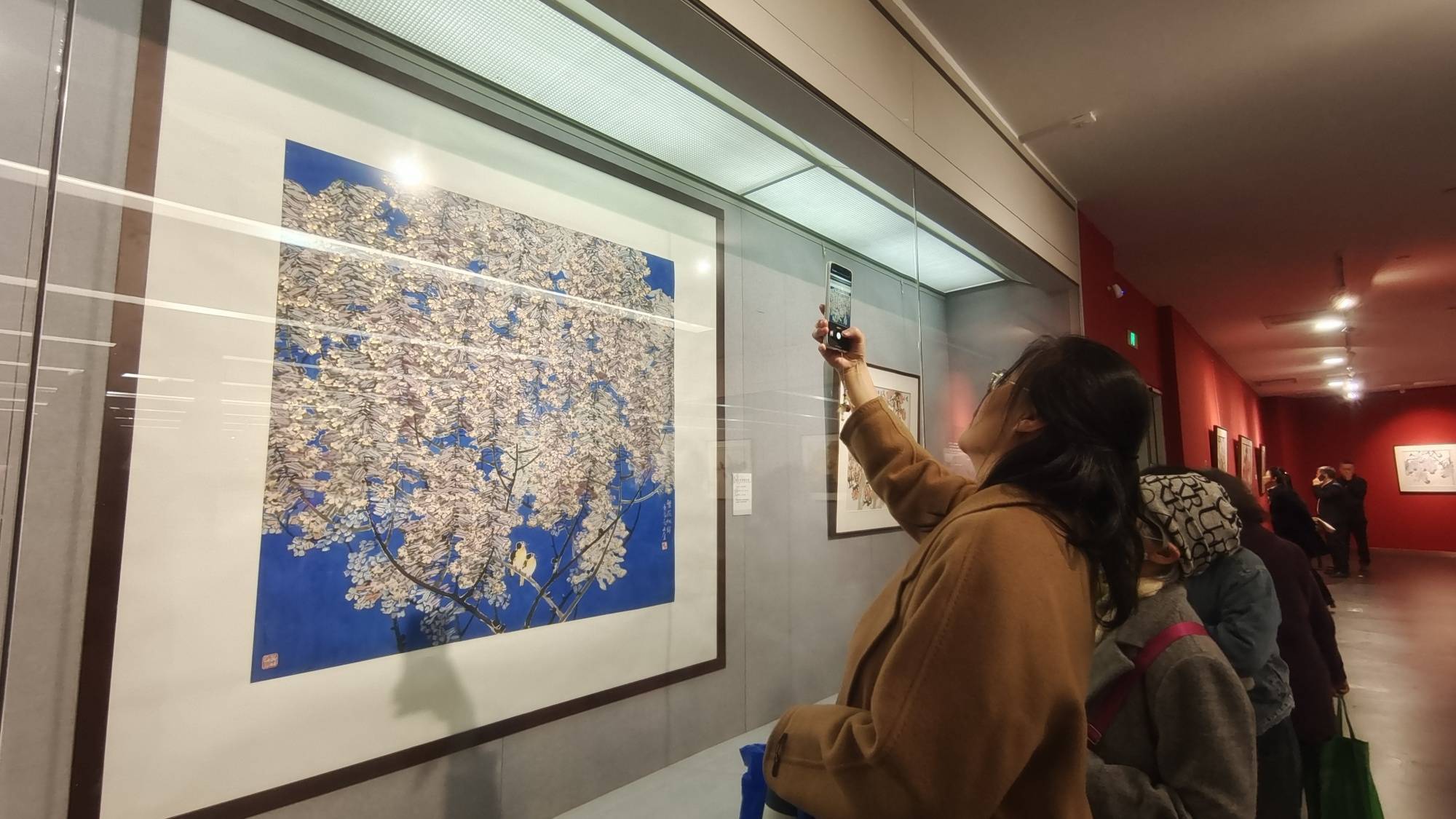 "境界·裴文奎捐赠画展"在太原美术馆开展_山西_花鸟画_作品