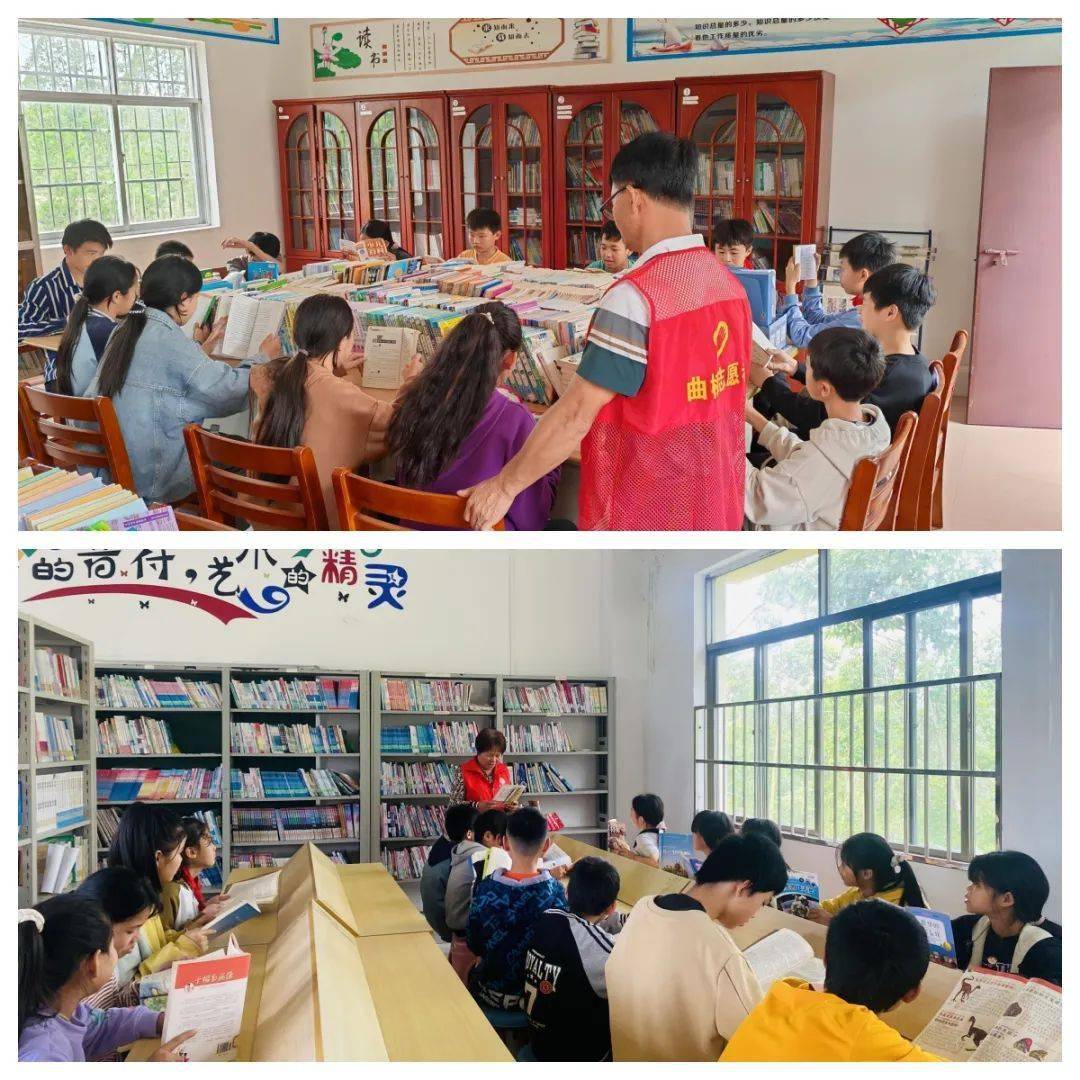 春意盎然书香四溢合浦县曲樟乡开展春季全民阅读活动