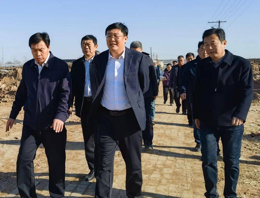 故城县委主要负责同志就城市建设发展进行现场办公