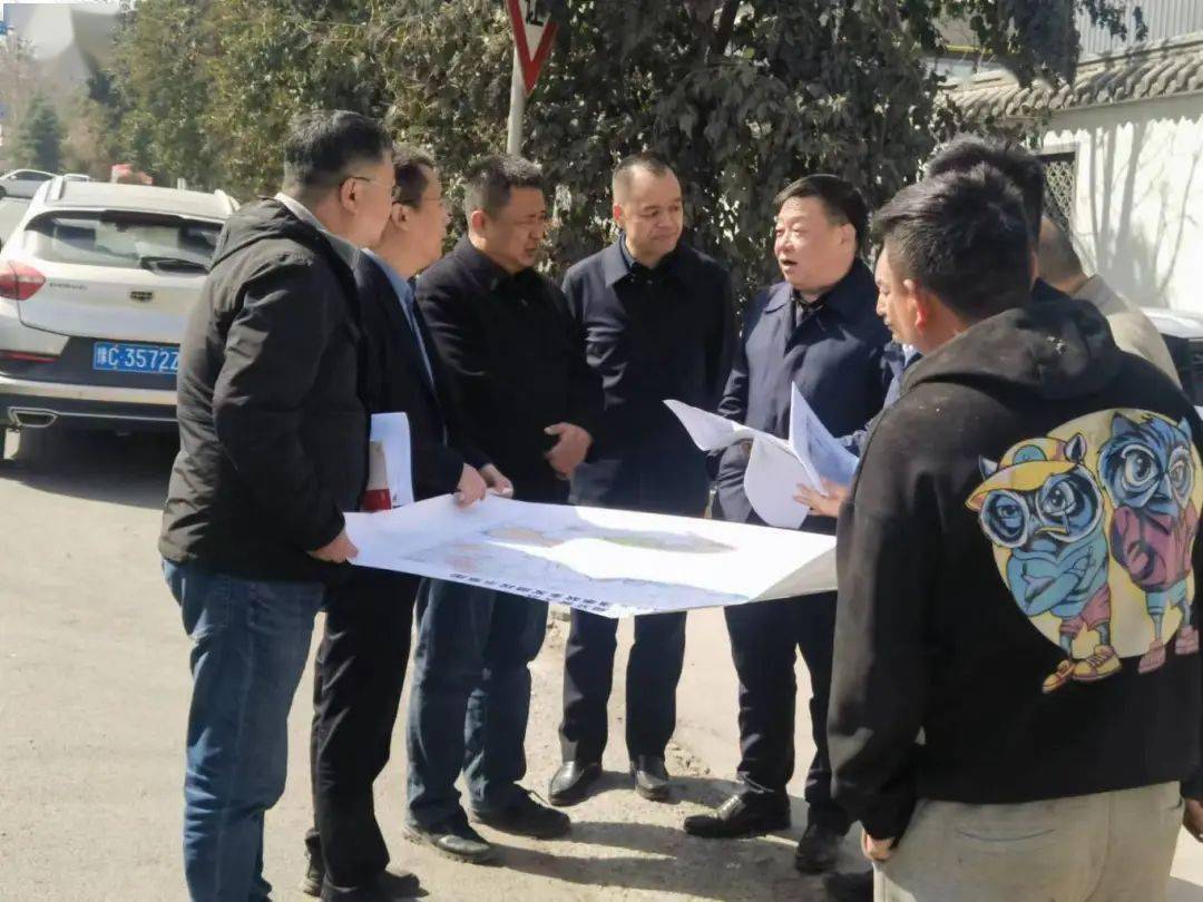 洛阳市交通运输局局长张捍卫到孟津区调研交通重点项目建设情况