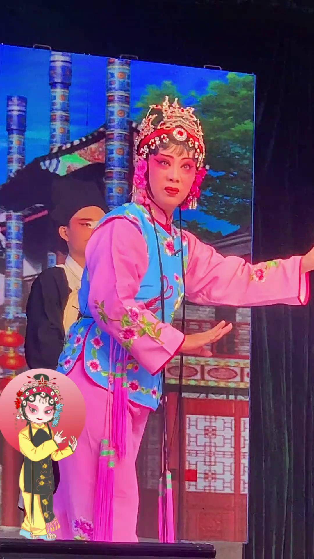 莆仙戏鲤声剧团《春草闯堂》选段演出现场视频 传递戏曲文化