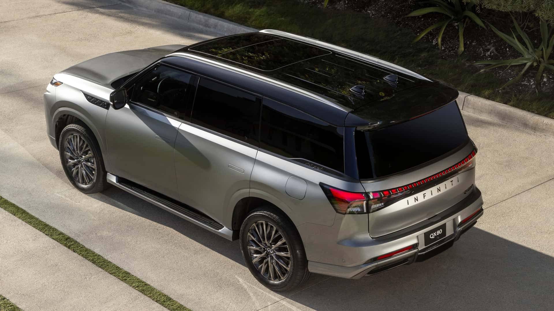 全新英菲尼迪qx80"精装途乐":徘徊在丰田雷克萨斯和本田讴歌间_搜狐