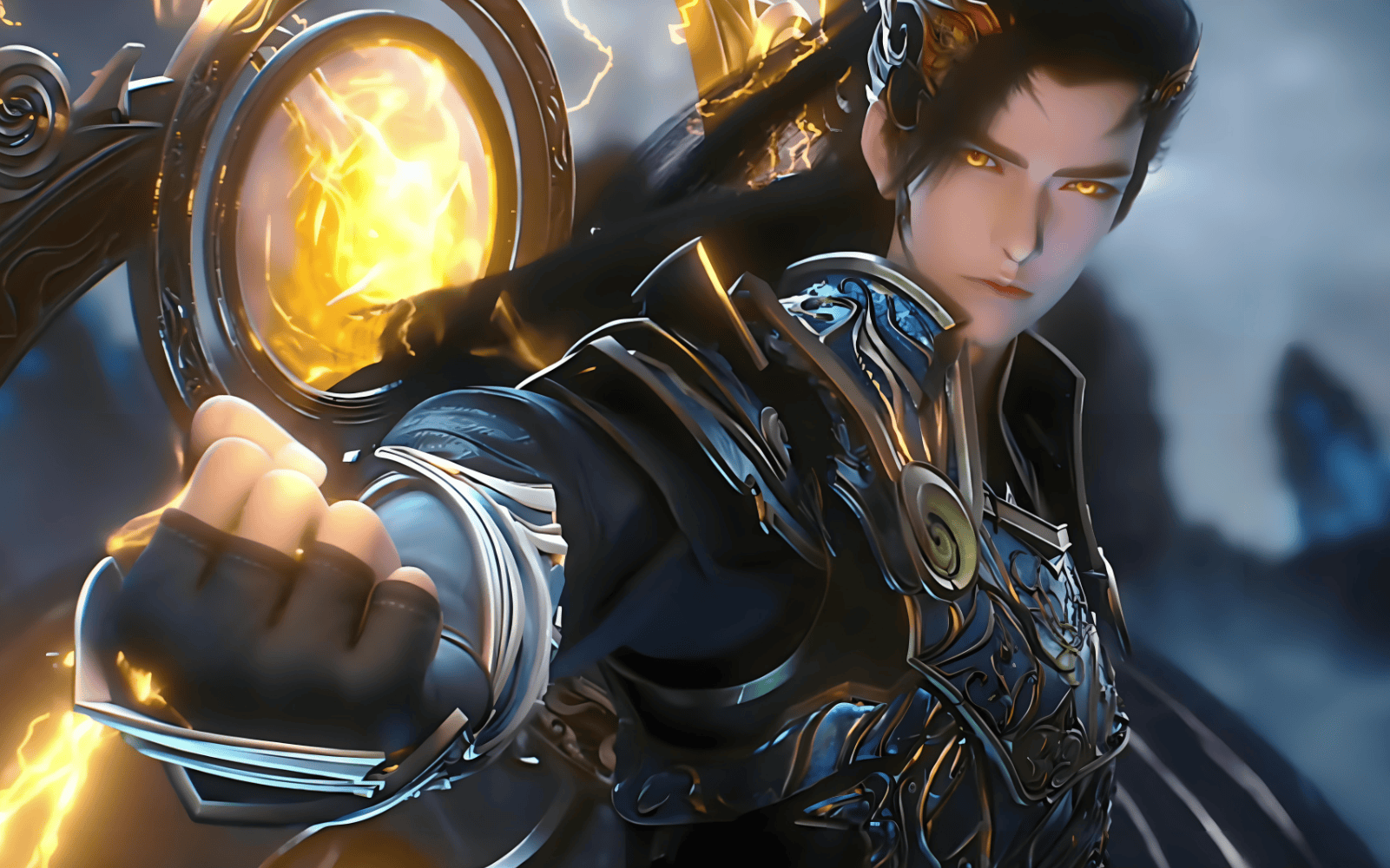 石昊真身曝光帅哭非主流烫卷少年气十足灵昊cp原创剧场版来了