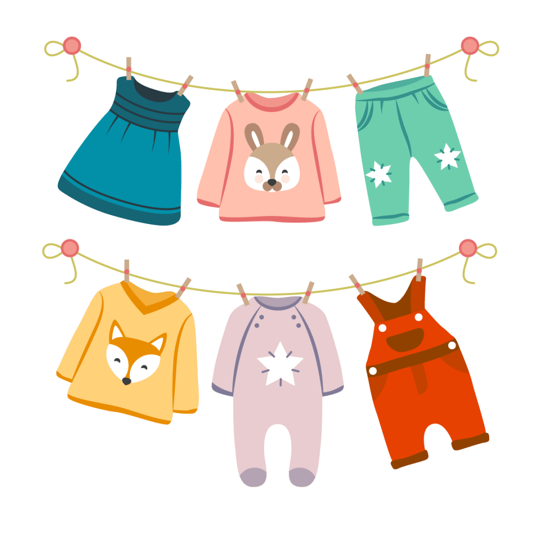 晾晒衣服01争做劳动小标兵学习家务劳动小知识让我们一起弘扬劳动精神