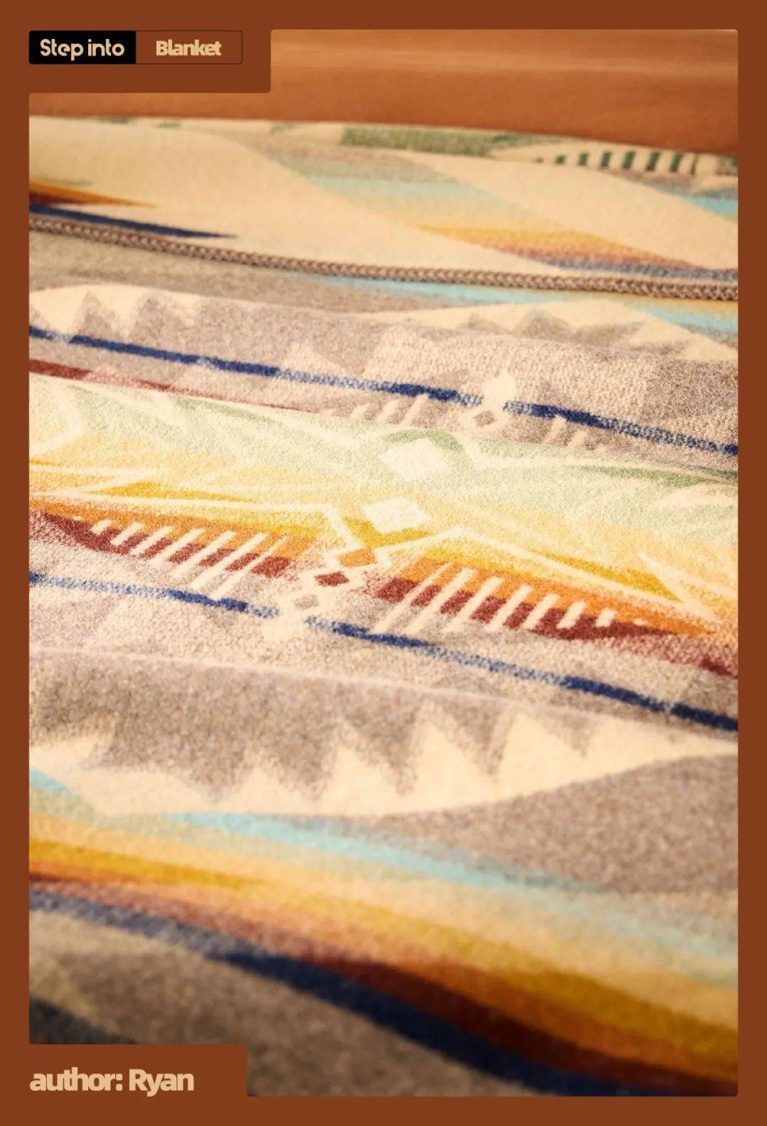 这些民族风服饰的源头是一张毛毯