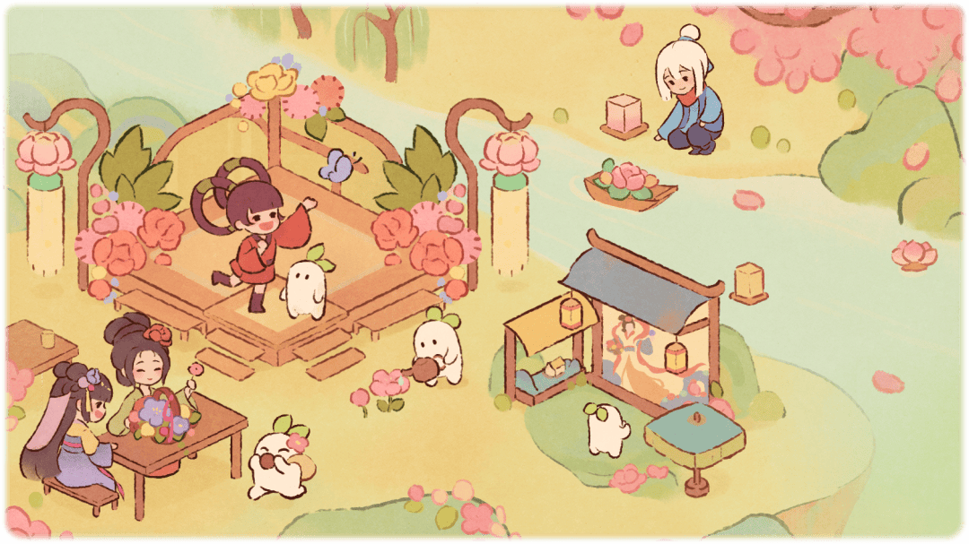 一年来1000万玩家在这里找到自己的桃花源