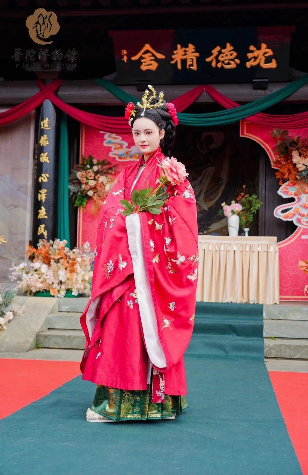 春意袅袅鲜妍翩跹摩登汉服潮游沈院2024花朝节圆满收官67