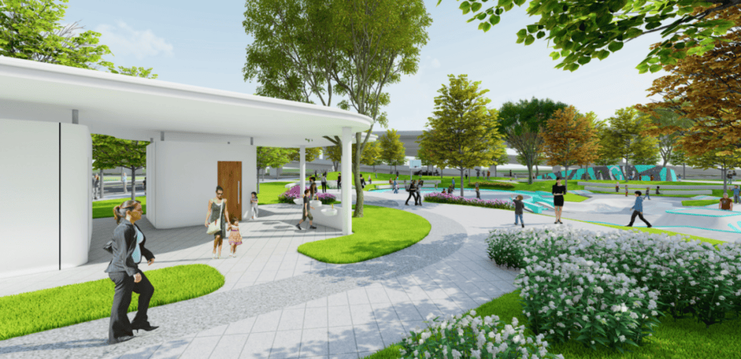 城市微更新钟楼新增4大口袋公园激活城市公共空间