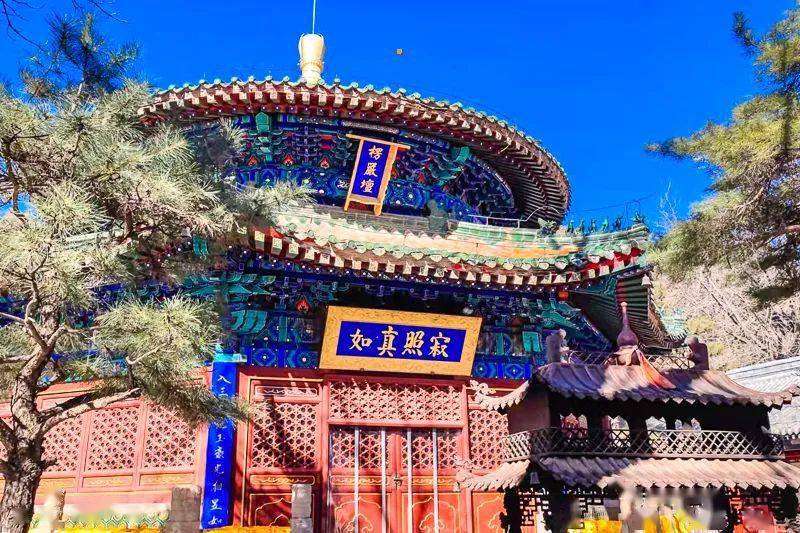 1日又见61潭柘寺享誉京华的二乔玉兰花开の千年古刹皇家寺院戒台寺