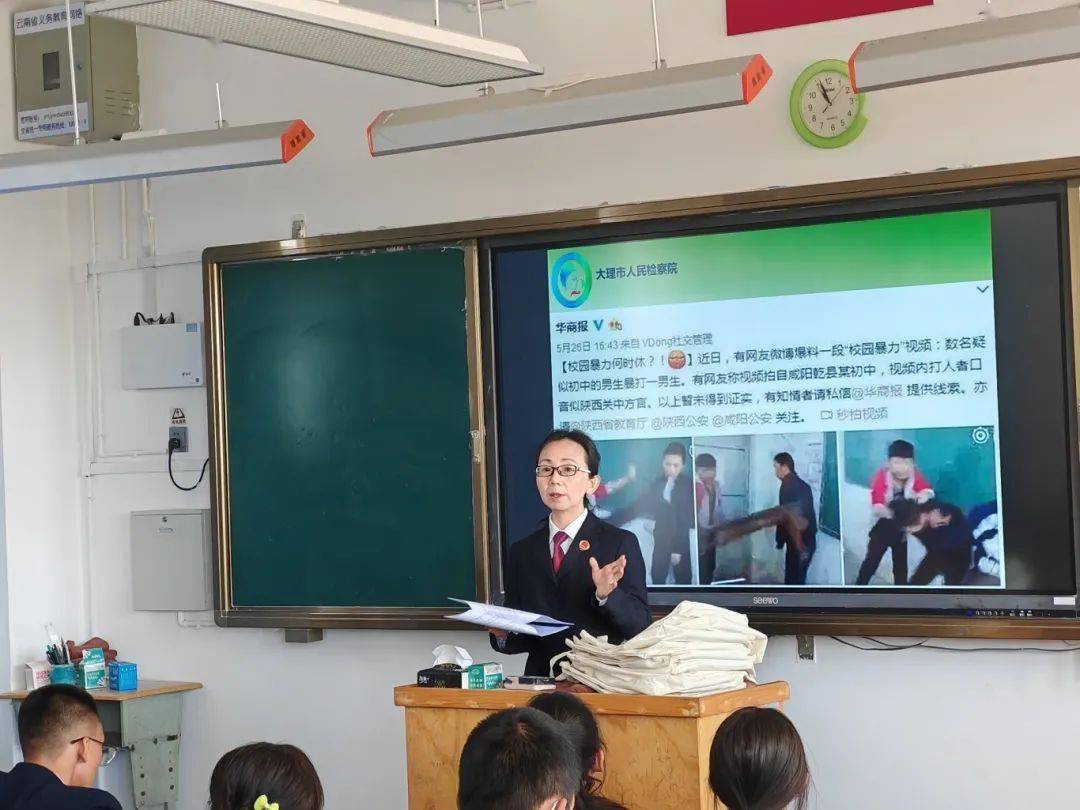 我又重返校园啦下关一中初中部迎来百名大同学沉浸式体验校园生活