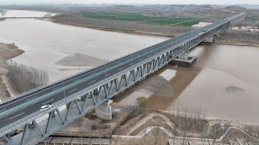 济南都市圈再添一条跨黄通道建邦聊泰黄河公铁大桥正式通车