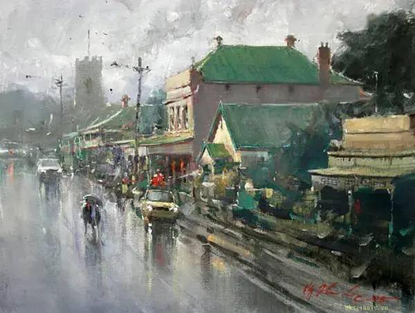 用水彩为你造一座梦之城他是最会画画的赛马狂人笔下水彩清透至极灵气