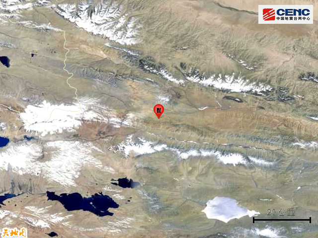 青海省玉树州治多县发生45级地震