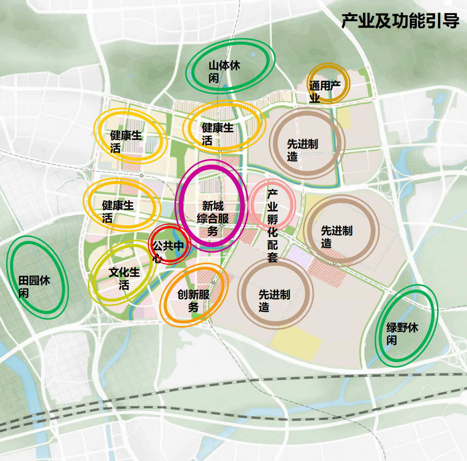 同翔高新城规划图图片