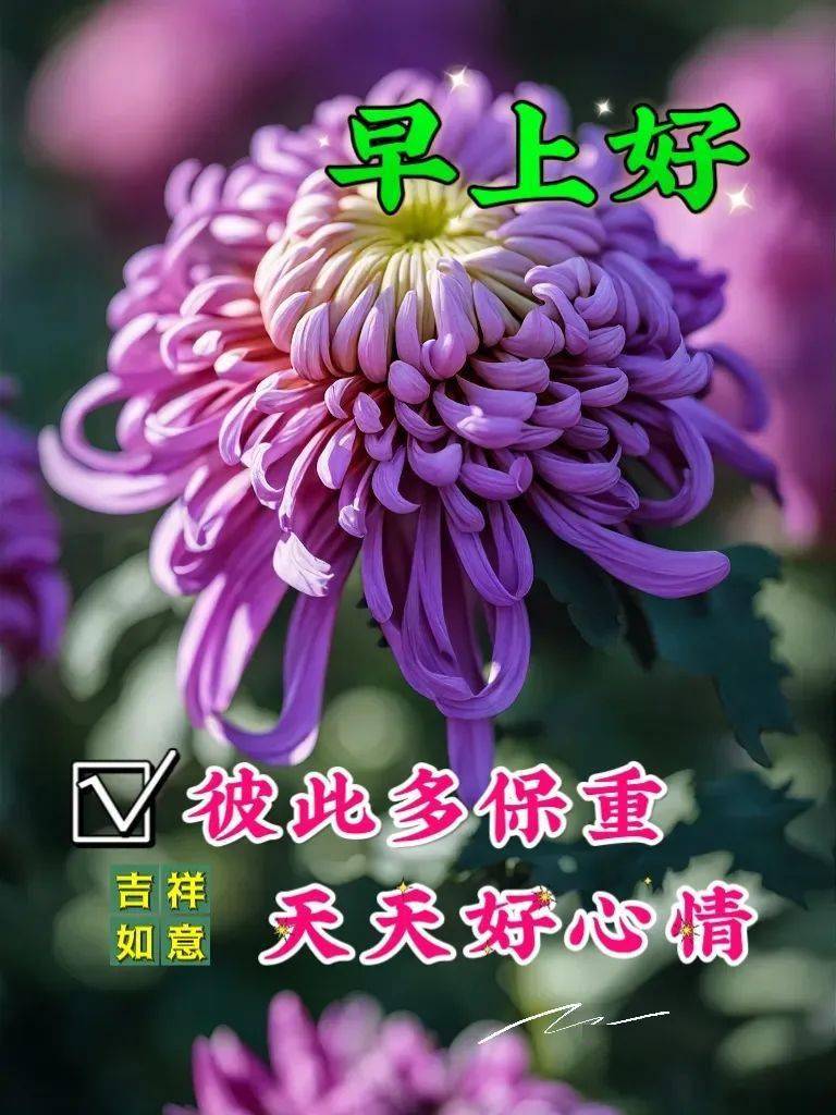 早安图片唯美温馨祝福语集锦_问候_朋友_阳光