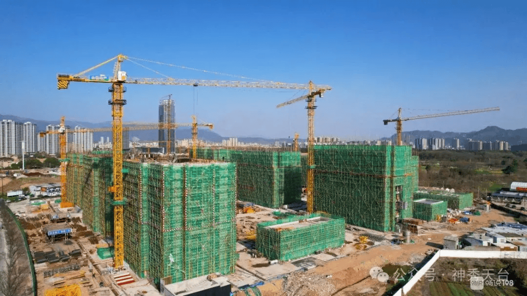 好天台山高铁站旁加快建设780套安置房预计2025年底完工