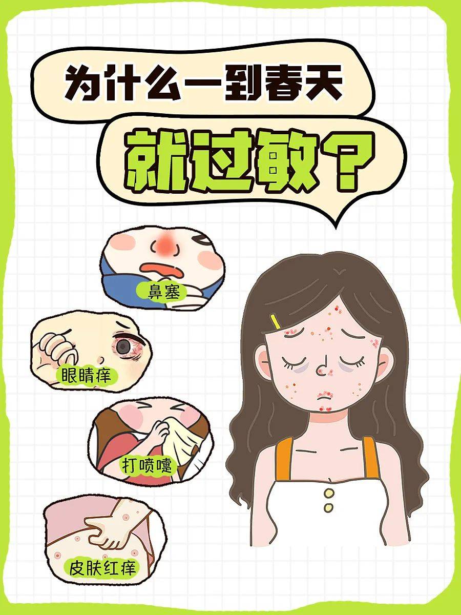 春季过敏又来了!过敏人安全度过,全靠这几招!