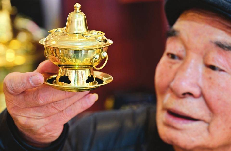 大同铜器"守艺人"_工艺_李安民_手工