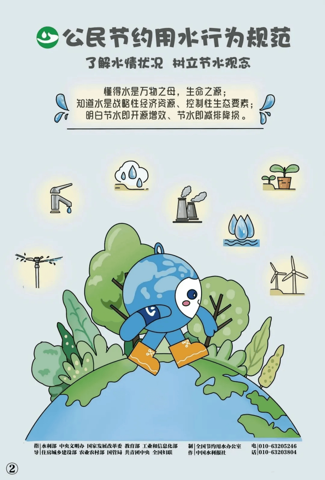 环保科普 | 节约用水,从你我做起!_节水_公民_来源