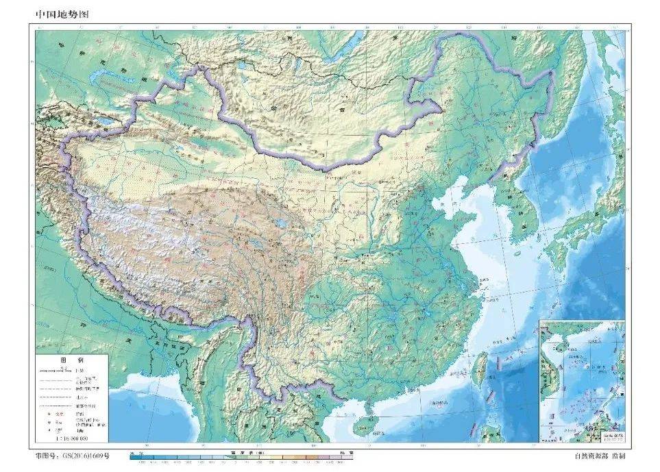 中国地图高清版大图（老师、学生必备！）