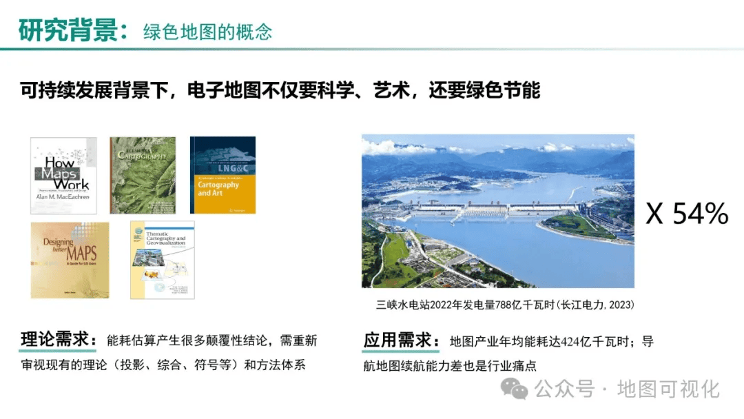 ppt分享绿色地图概念与研究进展