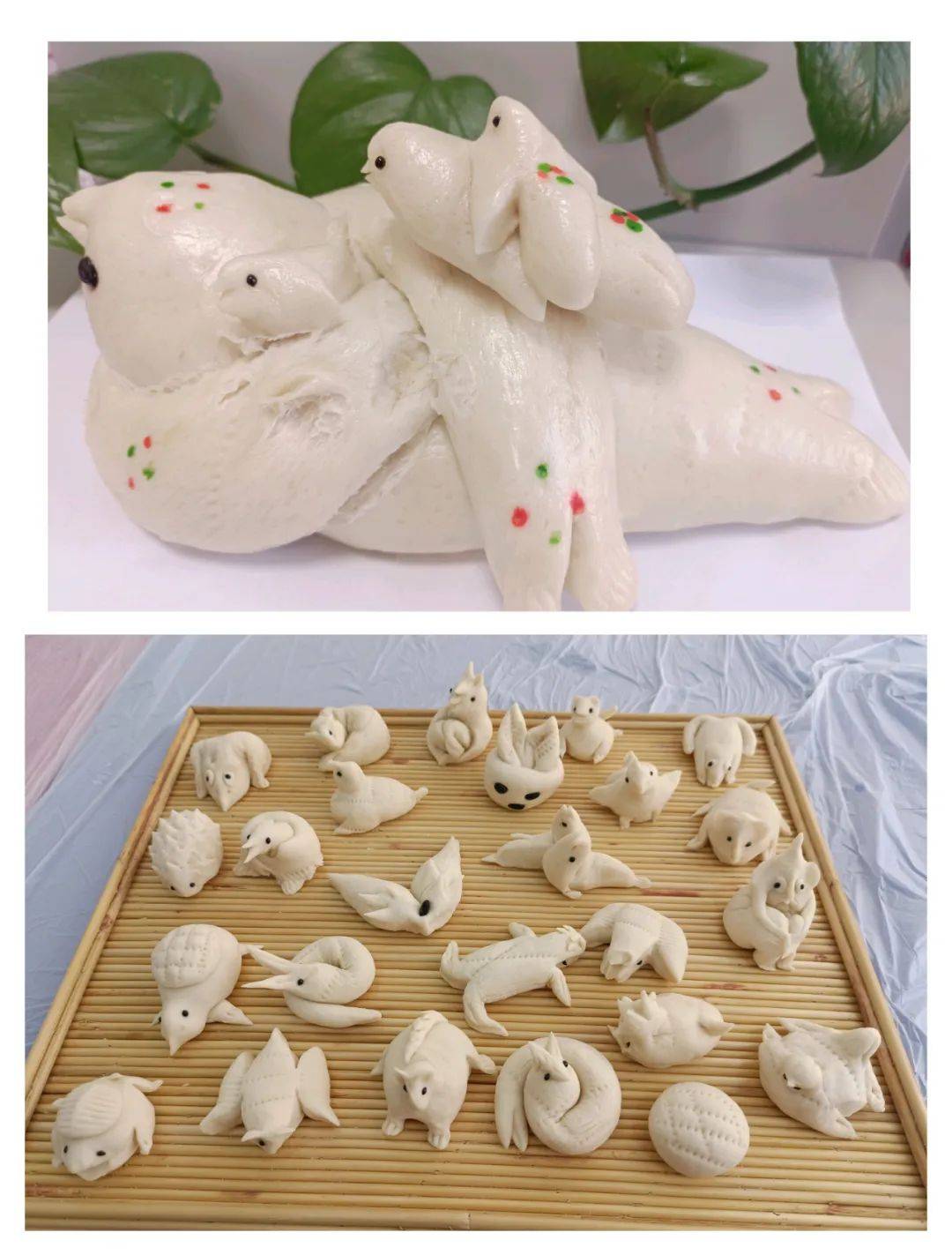 佳县妇联深入社区开展清明捏面燕活动