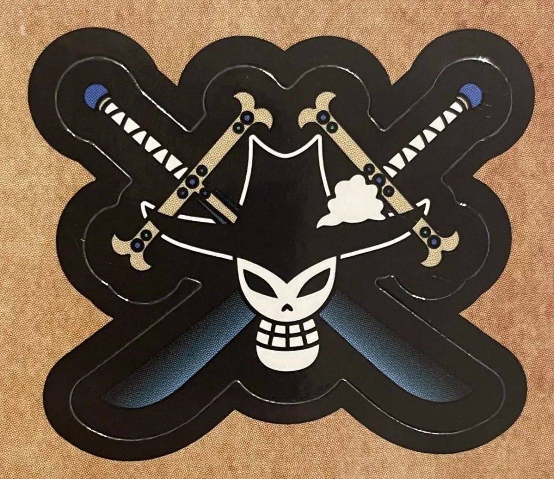 海贼王官方新画巴基海贼旗结合鹰眼巴基老沙的特征