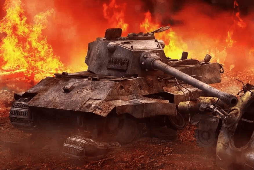 开这几台坦克要千万小心不然容易变成烈焰战神