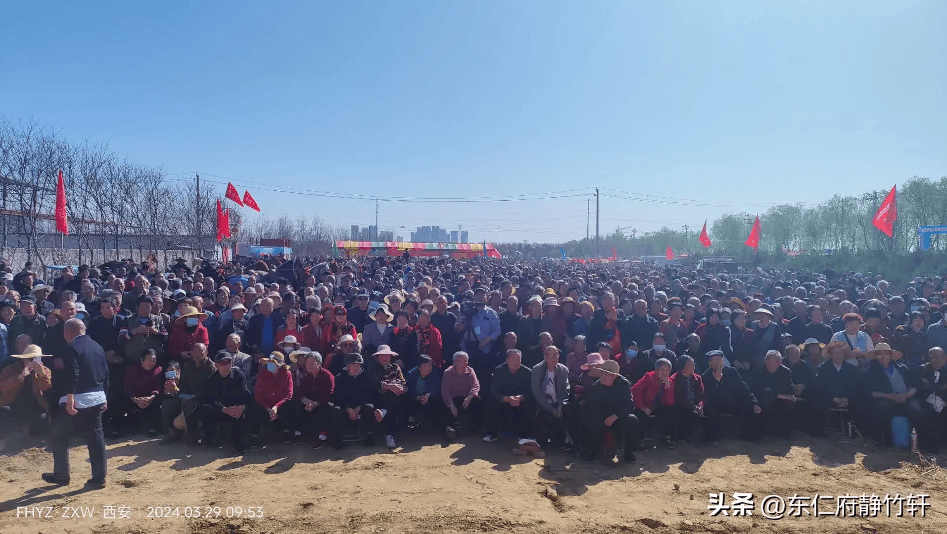 刘辉‖春潮——定舟村关中道车马农耕文化传承交流会_户县_渭水_滨涌