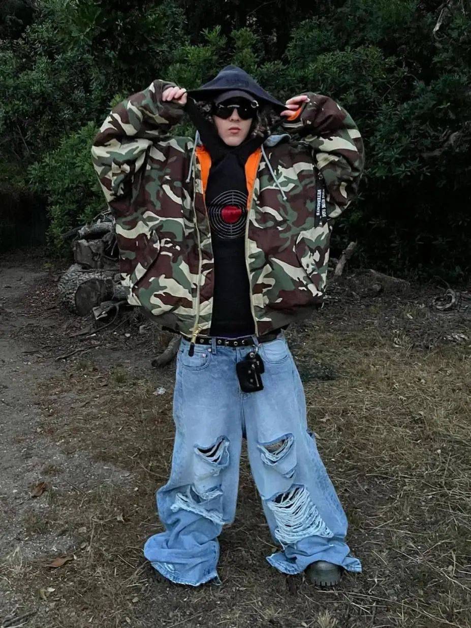 迷彩穿搭回潮stu04ssyjadedlondon成为爆款风向标