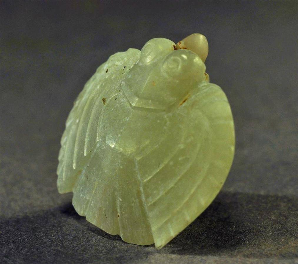 圆雕玉鹰 天门市博物馆藏展览精粹后石家河文化精美玉器,同时放眼