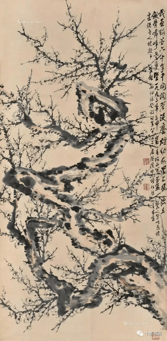 曾经的黄埔军校少校美术教官,晚年的中国画大师