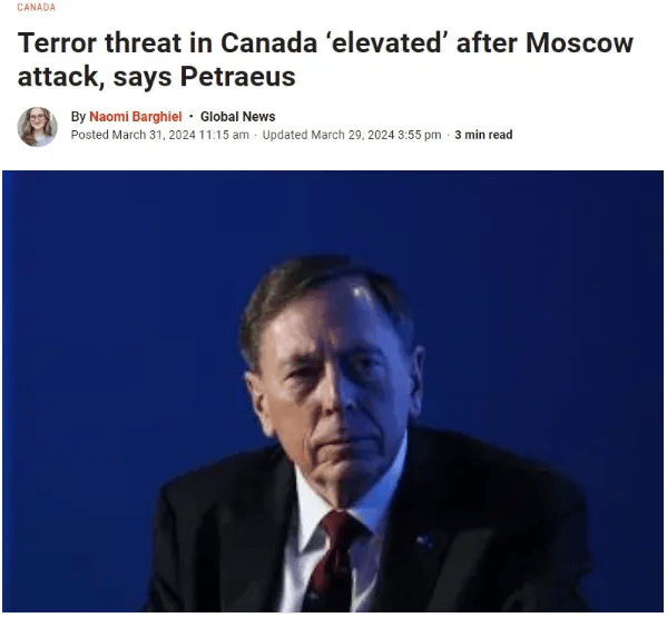 加拿大恐袭风险升级官方提醒极端分子或在这些地方发动大规模袭击