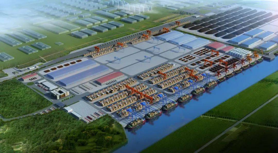 近期,江苏省重点工程项目徐州港顺堤河作业区二期码头工程全面开工