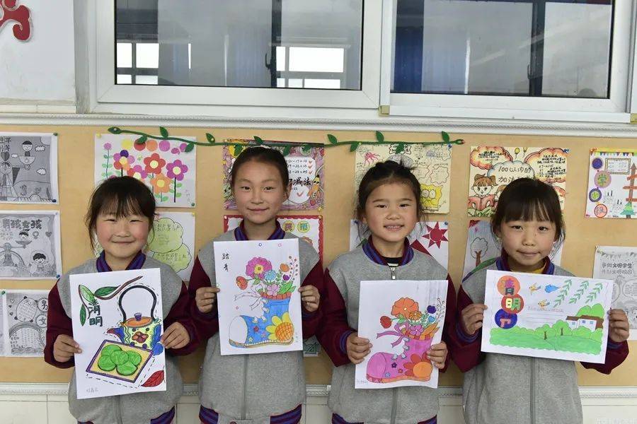 通过绘制清明节主题绘画,手抄报,表达对革命先烈的浓浓思念,铭记历史