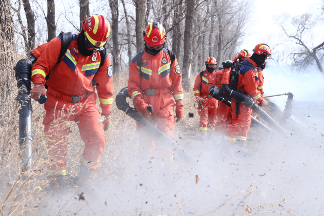 清明时节火患多山东消防多措并举做好清明节防火工作
