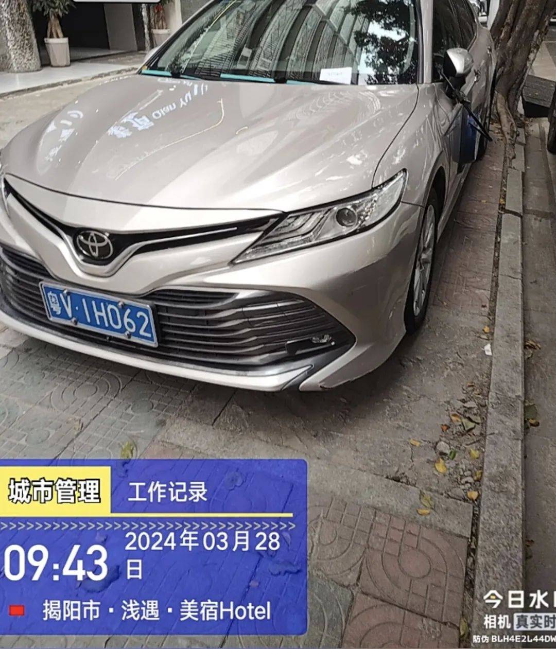 谁的爱车榕城区这些车辆违停被拍照附地址