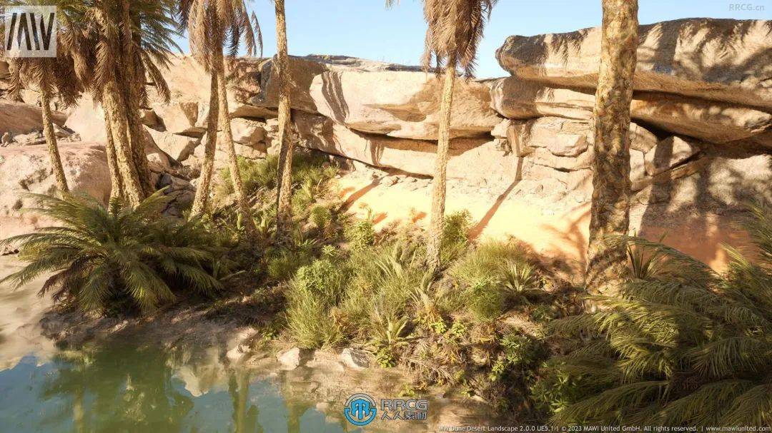 沙丘沙漠景观环境场景ue游戏素材