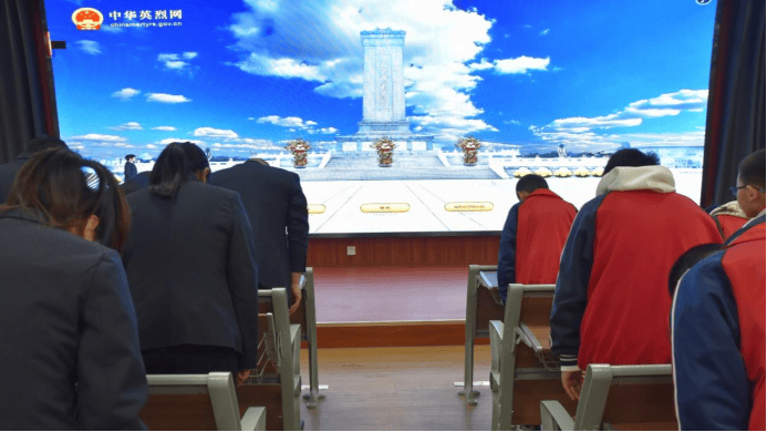教育之窗丨行唐县各学校开展清明节祭扫活动_英烈_传承_小学